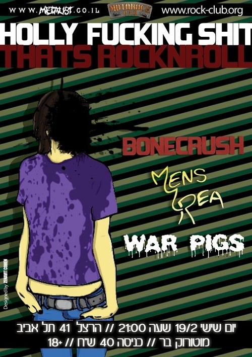 06.02.2010 - Bonecrush, Mens Rea, War Pigs